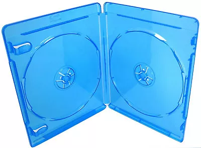 Quality Bluray Blu-ray Cover Cases BD-R Disc Single Double Holds 6 11mm 22mm • $4.46