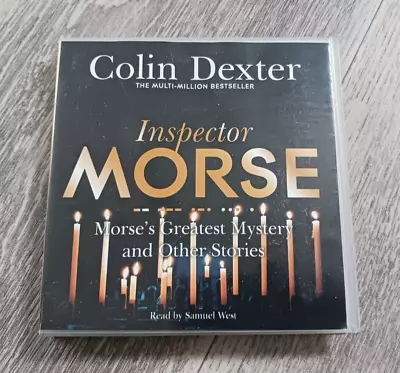 COLIN DEXTER - INSPECTOR MORSE * UNABRIDGED AUDIO CD STORY BOOK * 6 CDs • £7.50