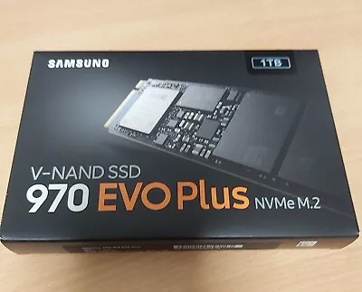 Samsung 970 EVO Plus 1tb SSD M.2 NVMe Pcie3.0 X4 Internal Solid State Drive • $155