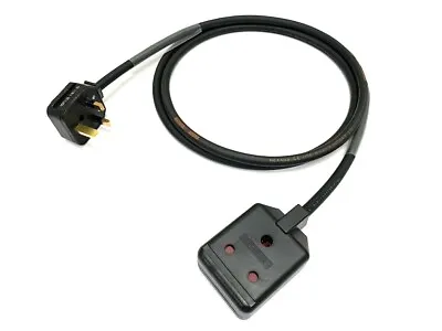 £18.25 • Buy 13 Amp Plug To 15 Amp Socket Adaptor Stage Lighting 13A-15A Jumper HO7 Lead
