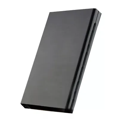 £6.99 • Buy Slim Aluminium Cigar Cigarette Case Tobacco Storage Pocket Box Ultra Slim Black