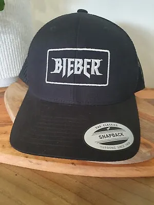 $15 • Buy Justin Bieber Trucker Hat- New Without Tags- Concert/Memorabilia/Music