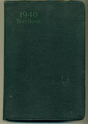 1940 YEARBOOK Metro Goldwyn Mayer Employee Vintage Gardening Journal Diary • $59.95