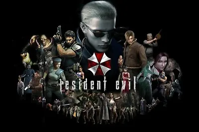 $20 • Buy Resident Evil Character Collage Poster 24X36 Inches