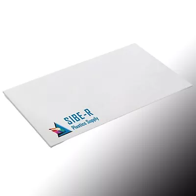$18.63 • Buy White Styrene Polystyrene Plastic Sheet .125  X 12  X 24  1/8  Vacuum Forming ^