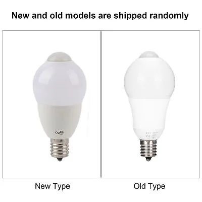 $14.16 • Buy (Warm White 2800K)E17 Infrared Induction Human Sensor Bulb 5W LED Lamp For Co HG