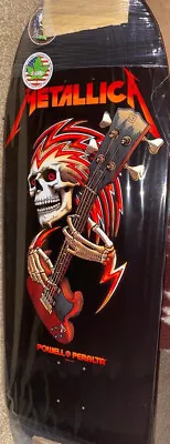 Powell Peralta Metallica Old School Skateboard Deck (Ripper Shape) 10  X 30  • $85