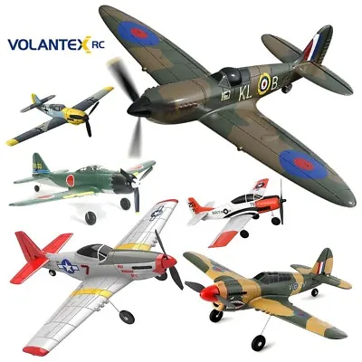 Radio Control RC Aircraft Warbirds W/Gyro Spitfire Mustang P40 • £99.99