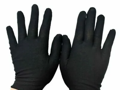£5.99 • Buy Black And White Gloves Mickey Mouse Mime Santa Suit Fancy Dress Costume Masonic