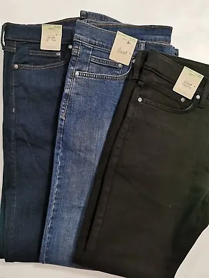 M&S Men's Slim Fit Denim Stretch Jeans Various Size Colours • £14.99