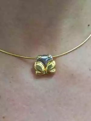 Marina B Frog Pendant Necklace • $3850