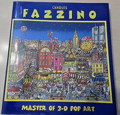 Charles Fazzino Master Of 3-D Pop Art (hardcover 2000) • $150