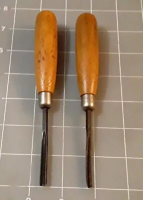 Vintage Millers Falls 2 Pc Wood Carving Tools  • $9.99