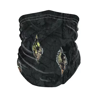 HQ Outfitters Eclipse Neck Gaiter | Versatile Moisture Wicking Camo Gear • $13.97