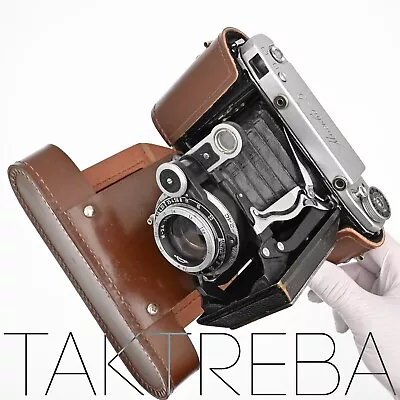 Moskva-5 Moscow-5 Camera 6x9 6x6 Case Release Cable Lens Industar KMZ 1957 Video • $80