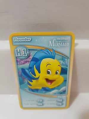 £1 • Buy Morrisons Disney Paris 20th Anniversary Trading Card H1 FLOUNDER