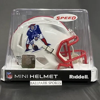 $32.88 • Buy New England Patriots 1990-1992 Riddell NFL Speed Throwback Mini Helmet