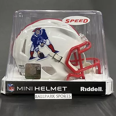 $32.88 • Buy New England Patriots 1990-1992 Riddell NFL Speed Throwback Mini Helmet