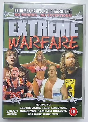 Extreme Championship Wrestling - ECW Extreme Warfare DVD (2002) RARE REGION FREE • £24.25