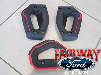 21 Thru 24 Bronco OEM Ford Console Dash Race Red Passenger Assist Grab Handle • $199.95