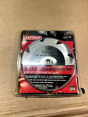 Craftsman Table Saw  7  Stacked Dado Blade Fits 5/8  Arbor • $34.99