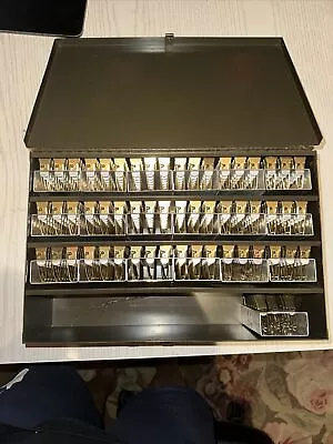 Lot Of 360 Brass Military Laundry Pins With Military Case • $150