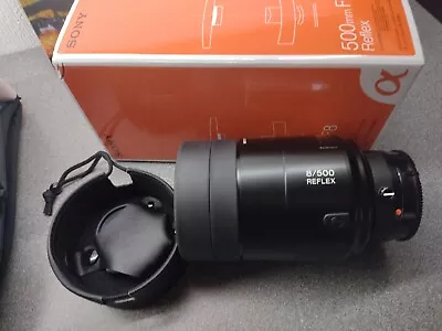 Sony A Mount 500mm Mirror Lens - VGC Boxed • £420