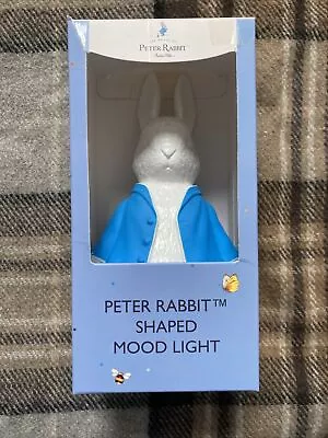 Official Peter Rabbit Mood Light 19cm Tall World Of Beatrix Potter Damaged Box • £10.95