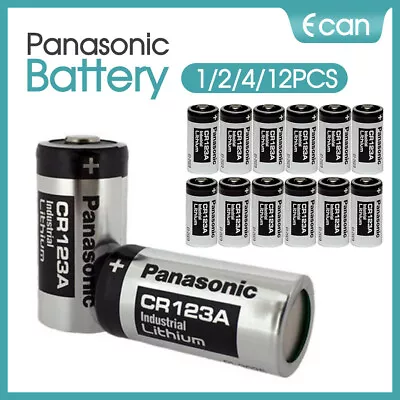 Panasonic 3V CR123A CR17345 Lithium Battery CR123 DL123A EL123A For Arlo Camera • $4.99