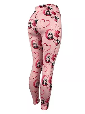 £17.76 • Buy Pepé Le Pew & Penelope Classic Cartoon Leggings Multiple Sizes Super Soft 