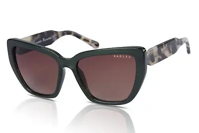 Radley Montague Sunglasses Women's RDS-6501 109 Palm Leaf Khaki/Brown Gradient • £64.99