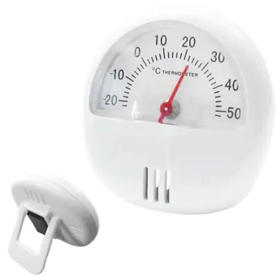 £2.74 • Buy Handy Magnetic Thermometer With Stand Room Fridge Temperature Gauge Dial Shed