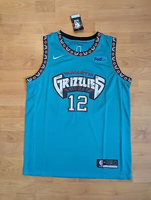 Nike Ja Morant #12 Memphis Grizzlies Stitched Jersey Mens 50 New With Tags • $27.50