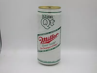 Miller 32 OZ Test Pull Top Beer Can • $6.50