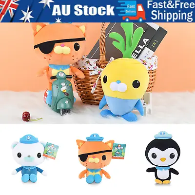 Octonauts Octo Crew Plush Doll Toy - Barnacles Kwazii Peso - Kids Gifts • $25.73