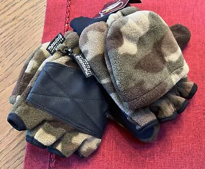 Camouflage Athletech Thinsulate Fingerless Men's Gloves M/L - With Tags • $5