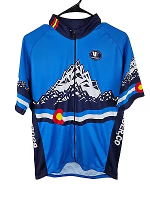 Vermarc Men's 4XL Cycling Jersey Full Zip Short Sleeve Boulder CO Fast Shipping • $29.95