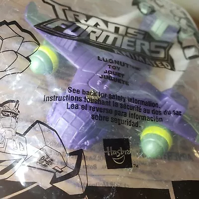 Transformers Animated Happy Meal Toy Airplane McDonalds 2008 Purple • $4.89