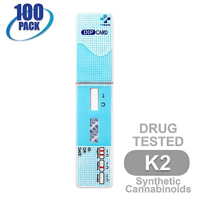 Mintegrity[100pk]Synthetic Cannabinoids(K2) Dip Card Urine Drug Test #MI-WDOA-K2 • $232.99