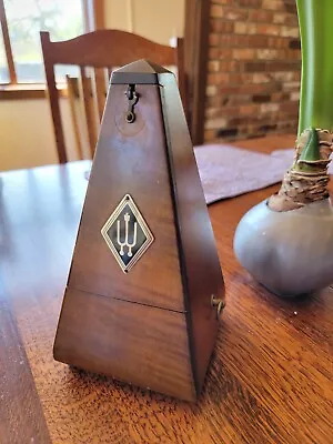 Wittner Germany Wood Vintage Metronome - READ Not Working  • $35