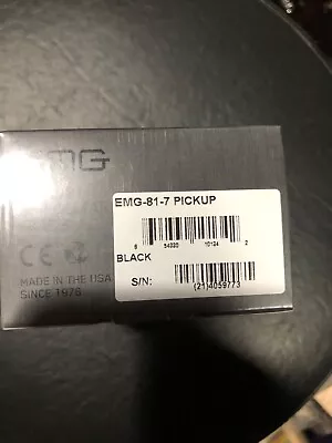 EMG-81-7 7-String Guitar Active Pickup • $70