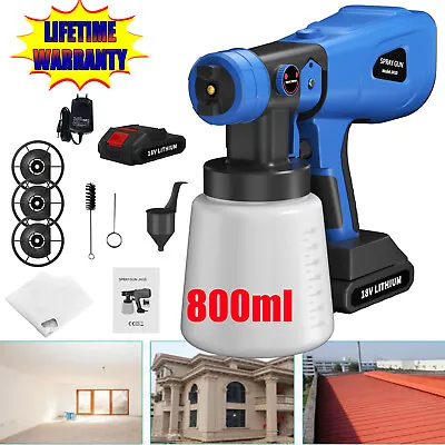 Paint-Sprayer-Spray Gun Airless Wagner Electric 600W Home/Outdoor Wall Fence Car • £38.03