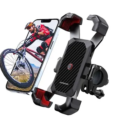 Motorcycle Phone Mount Auto Lock 100mph Military Anti-Shake Bike Phone Holder • $14.24