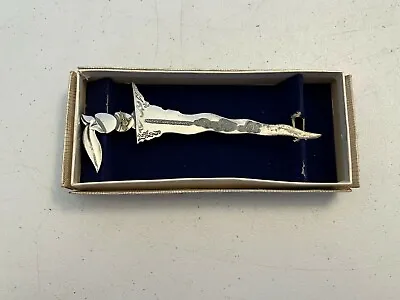 Vintage Rare Malaysian Airways Airlines Silver Kris Jets Metal Letter Opener • $33.99