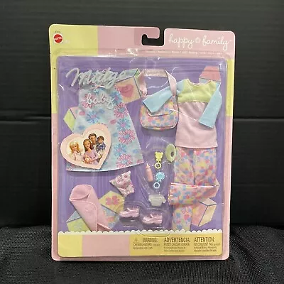 Barbie Happy Family Midge And Baby Outfit Clothes Accessories New 2003 Mattel • $36.97