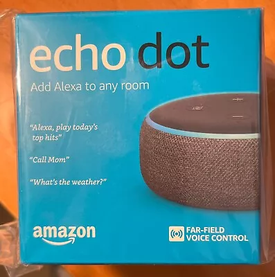 Amazon Echo Dot (3rd Gen) • $20