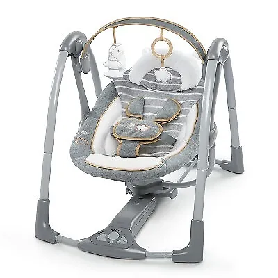 $69.99 • Buy Ingenuity Boutique Collection Deluxe Swing 'n Go Portable Baby Swing - Bella