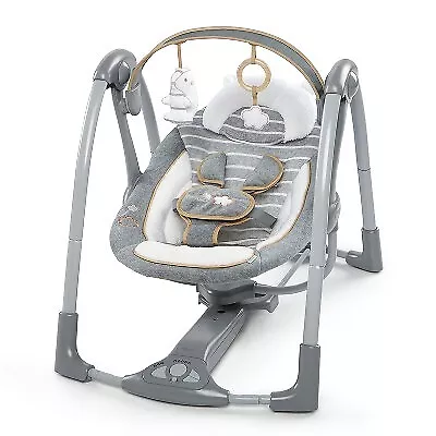 $69.99 • Buy Ingenuity Boutique Collection Deluxe Swing 'n Go Portable Baby Swing - Bella