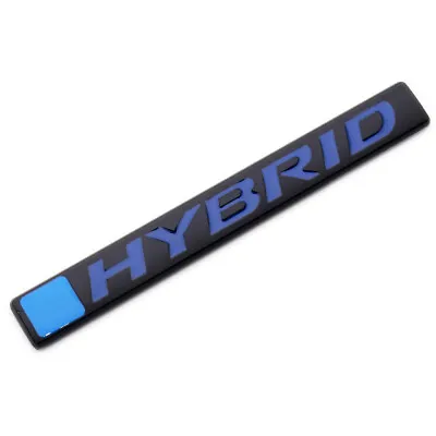 3D Car For Honda HYBRID Trunk Lid Fender Logo Badge Nameplate Metal Emblem Black • $9.99