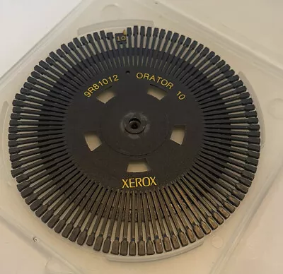 Xerox   9R81012 Orator Daisywheel Memory Writer Typewriter With Case • $6